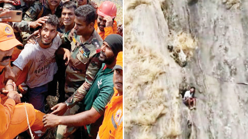 Kerala trekker, trapped on hill for two days, rescued by Army