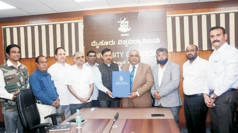 Mysore University signs MoU with Mythic Society