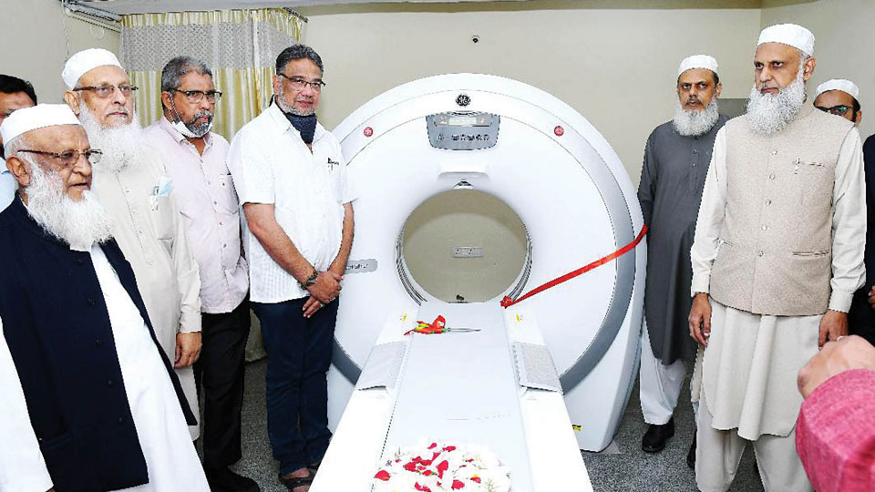 MLA inaugurates upgraded Radiology Department