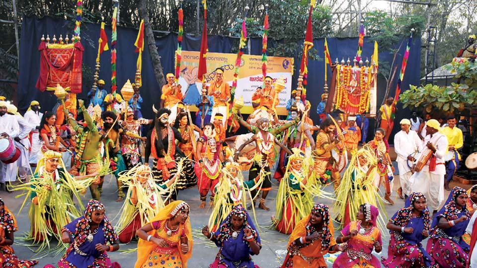 ‘Rangayanadangaladalli Janapadaru’: Folk fest begins in city