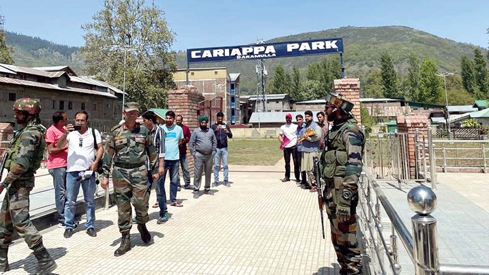 Cariappa Park at Baramulla in Kashmir renovated with new library