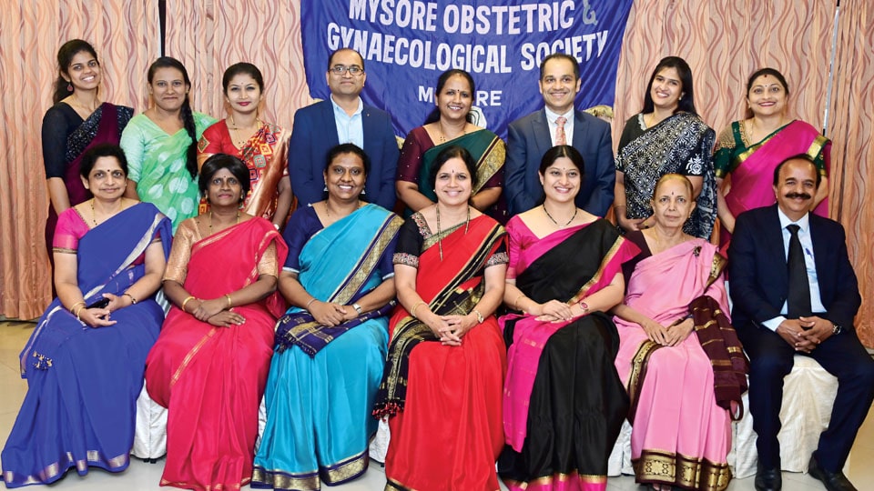 New team of Mysore Obstetrics and Gynaecological Society