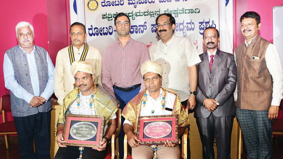 Rotary-Silicon Journalism Award conferred