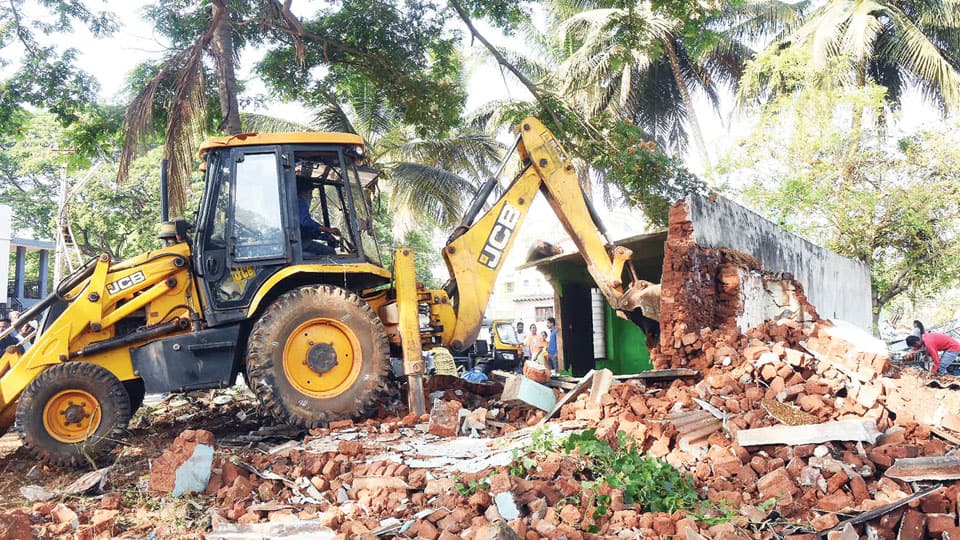 Demolition: MUDA reclaims landed property worth Rs.50 crore