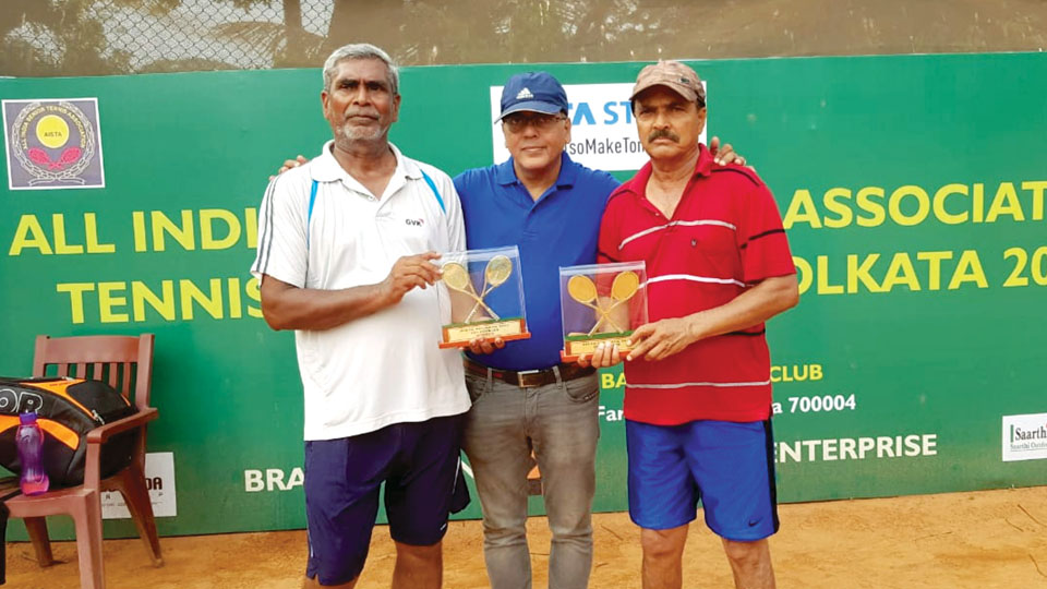 Mysuru’s Tulasiramu wins All India Seniors Tennis Titles