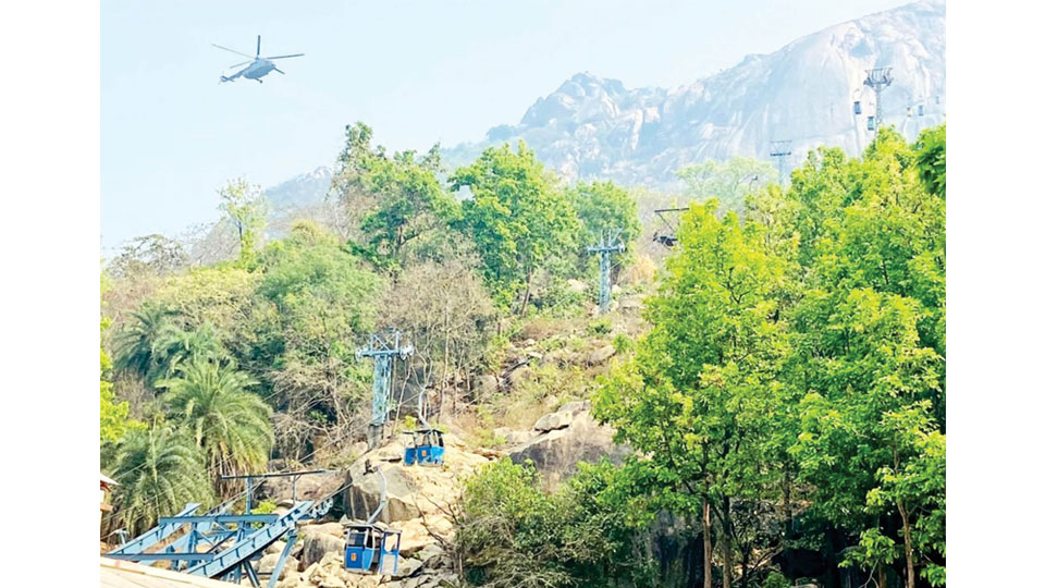 Two killed, 48 trapped in Jharkhand ropeway accident