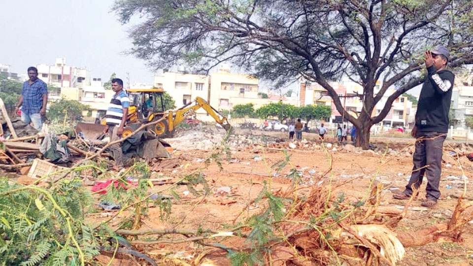 MUDA reclaims encroached land worth Rs.100 crore