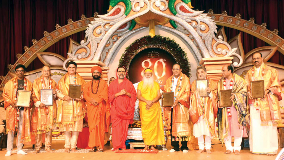 Achievers feted at Sri Ganapathy Ashram