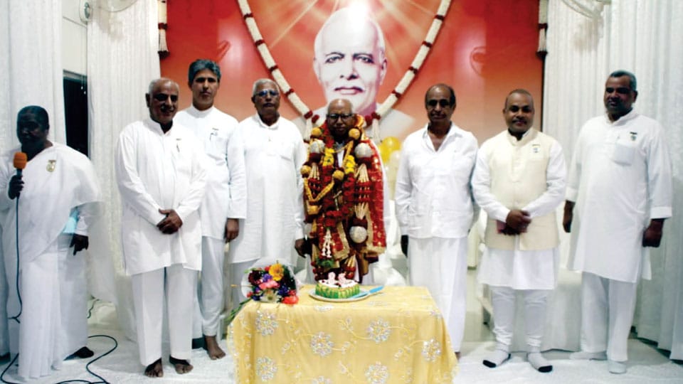 83rd birthday of BK Karunaji celebrated in city