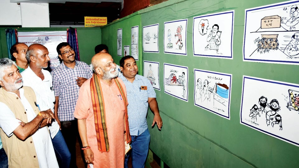 Banter Babu’s cartoon expo concludes