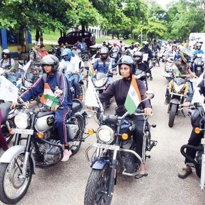Bharath Parikrama - Bike Rally taken out in city