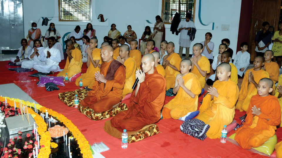 Buddha Poornima celebrated in city