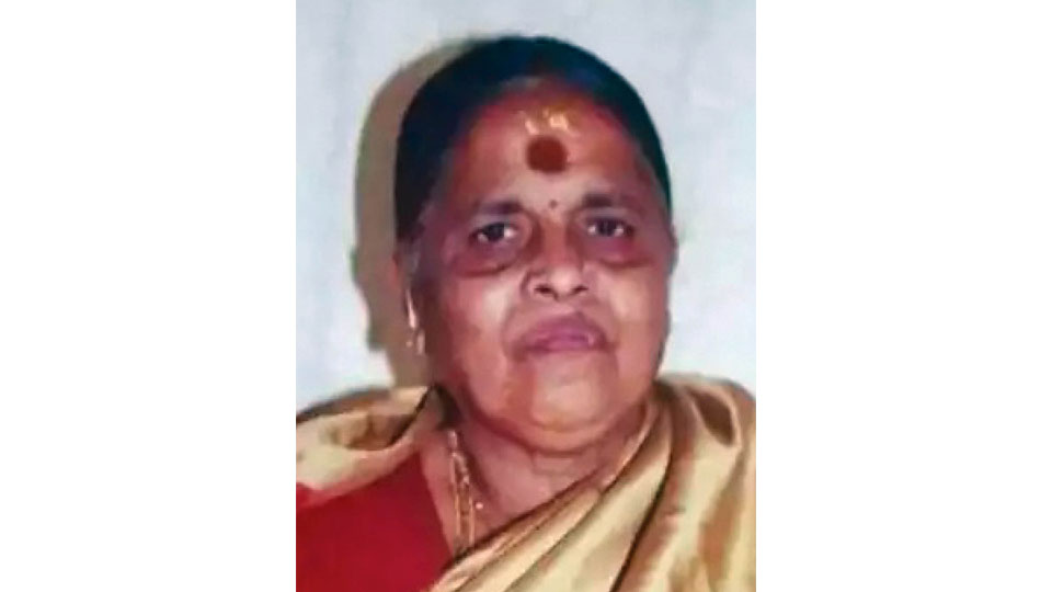 Parvathamma Rajkumar’s sister Nagamma no more