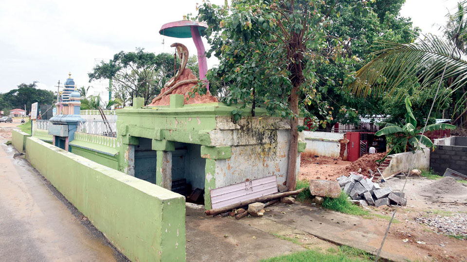 Subramanyeshwara Swamy Temple at Siddalingapura getting a makeover