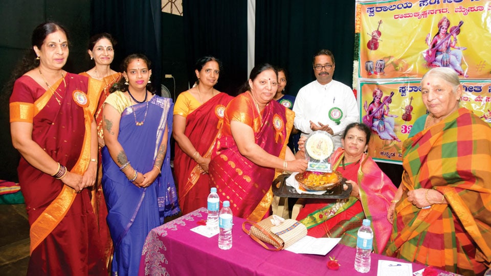 Karnatak music has divine power: Vidushi Rajalakshmi Sridhar