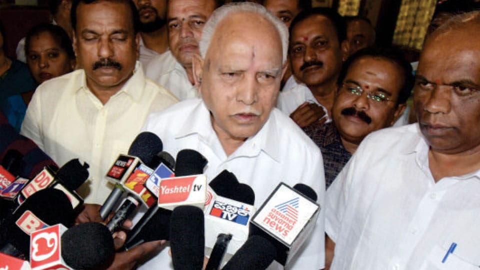 Cabinet expansion soon: BSY