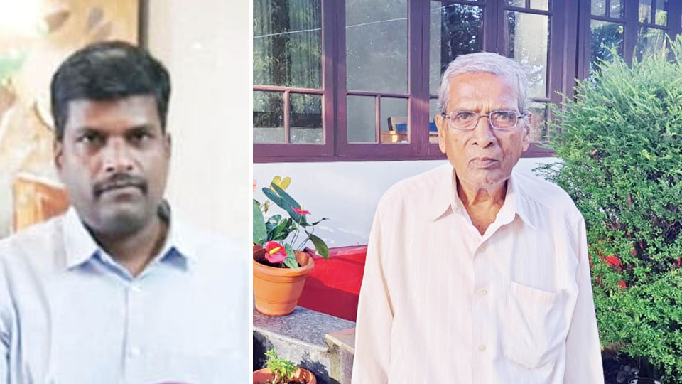 Kodagu DC’s father comes in a KSRTC bus to visit his son