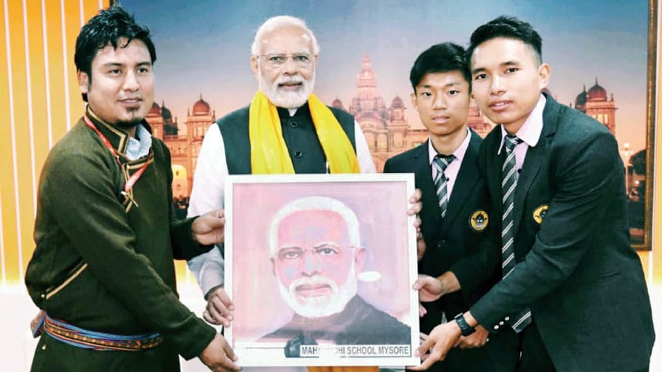 City students meet PM Modi