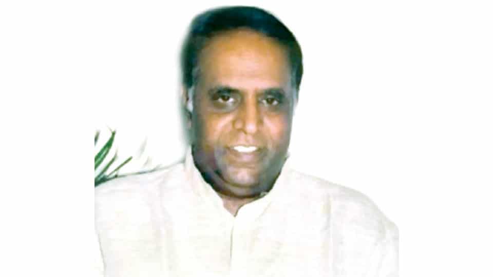 Ex- Minister M. Raghupathi passes away