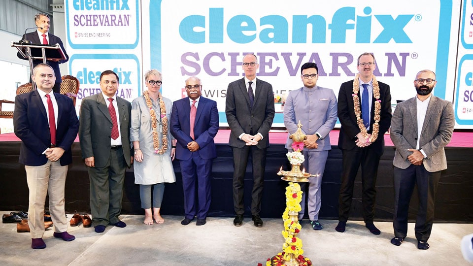 Cleanfix-Schevaran manufacturing facility comes up at Thandya Industrial Area