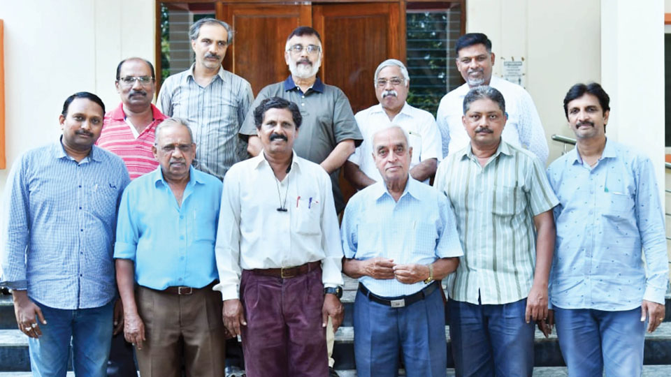 Office-bearers of Mysore Photographic Association
