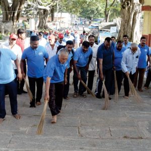 Ahead of  first Ashada Friday, Chamundi Hill steps cleaned