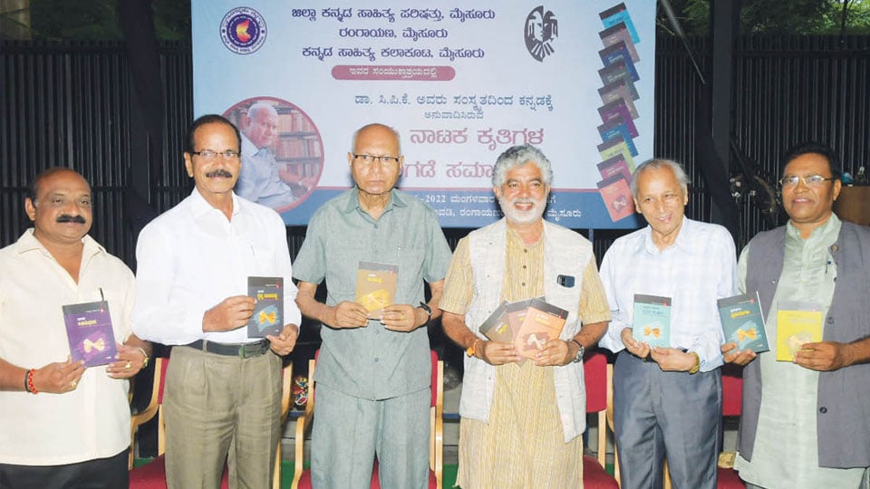 10 books translated from Sanskrit to Kannada by Dr. CPK released