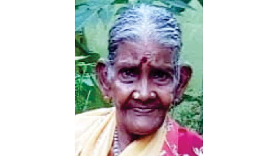 Elderly woman goes missing