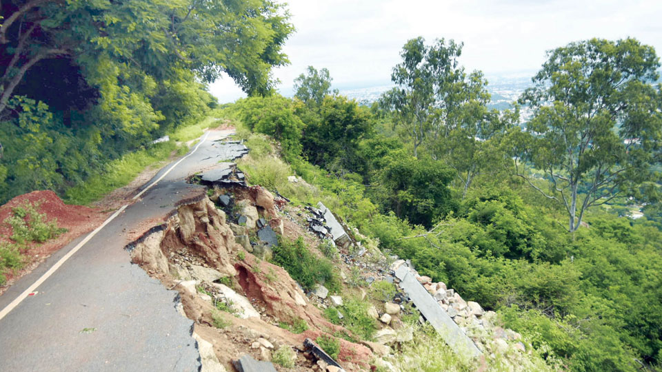 Restoring Chamundi Hill Landslides: Eight months on, PWD awaits fund clearance