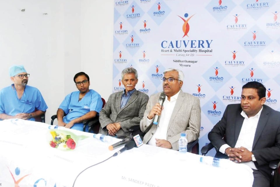 Cauvery Multi-Speciality Hospital successfully treats heart patient from Yemen