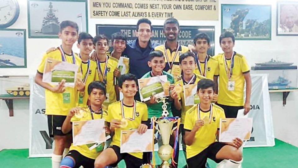 Winners of U-15 National AFCAI Youth Cup