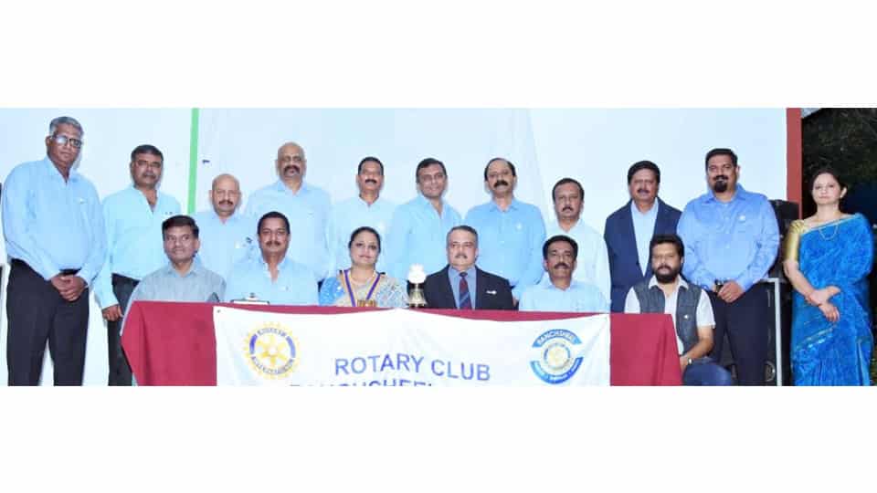 Rotary Panchsheel team installed