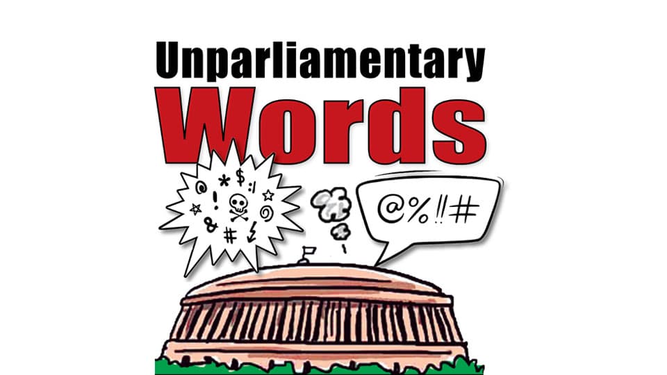 Unparliamentary Words