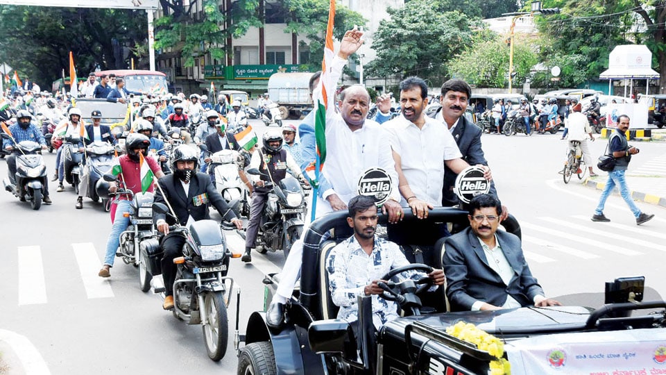 Bike rally marks Kargil Vijay Diwas