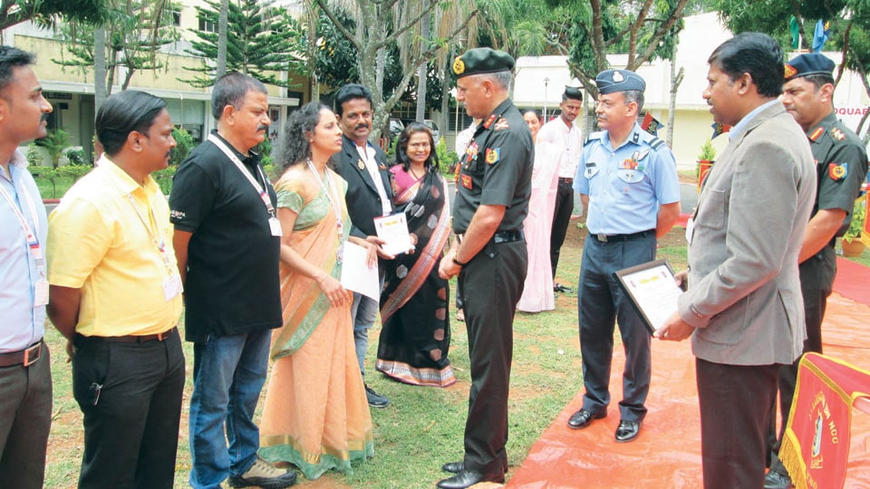 Additional Director General visits NCC Mysuru  