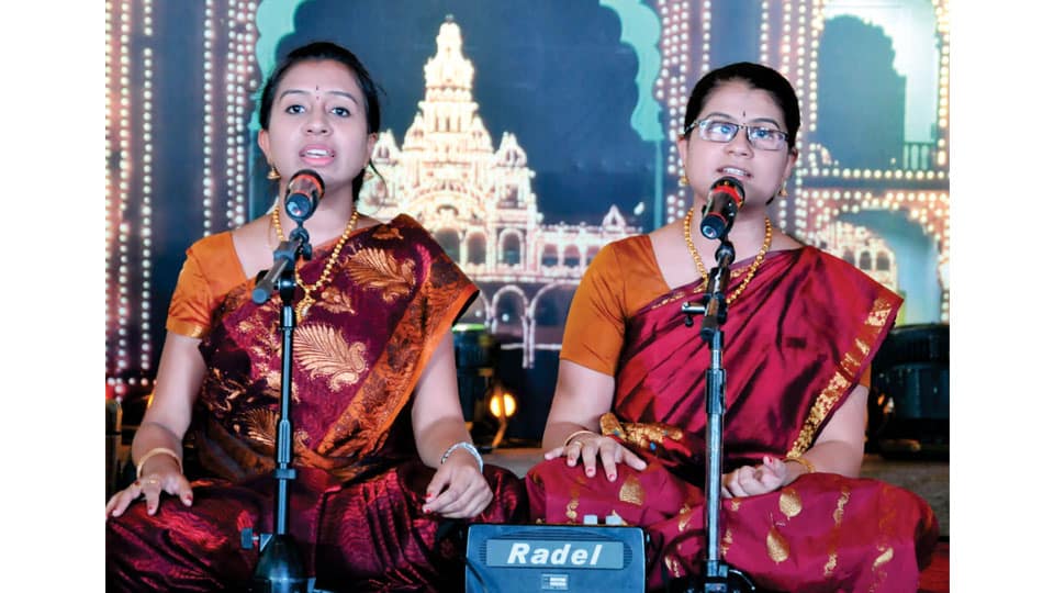 Vocal concert at Sri Mysore Vasudevacharya’s house