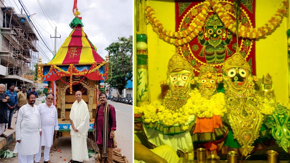Puri Jagannath Rath Yatra held in city for first time