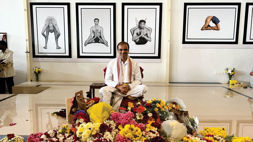 Guru Purnima celebrated at Sharath Yoga Centre