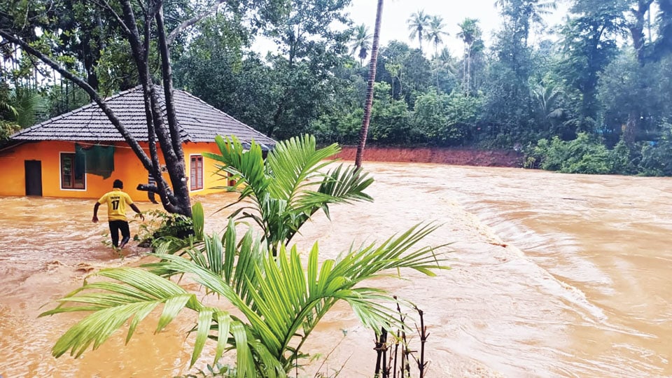 Many waterlogged areas in Kodagu await relief