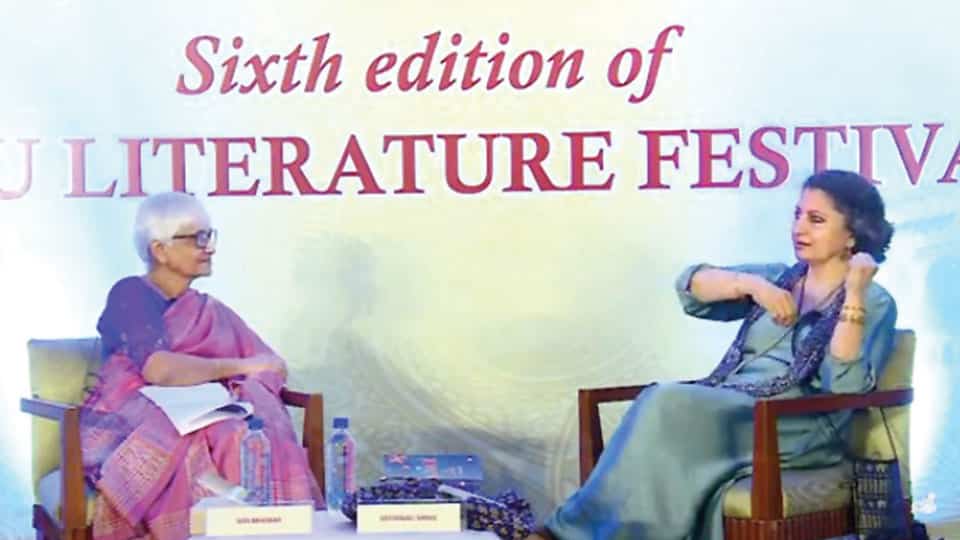 Mysuru Literature Festival: ‘Nothing ever dies but goes into Samadhi to re-emerge strong’