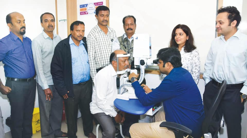 Eye camp for journalists begins