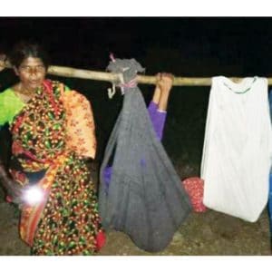 Villagers carry pregnant woman for 8 kms to reach Hospital