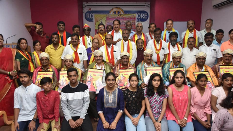 ‘Sri Kempegowda Seva Ratna’ award, Pratibha Puraskar presented