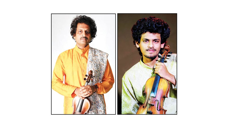 Dr. Mysore Manjunath & Sumanth Manjunath on European Violin Tour