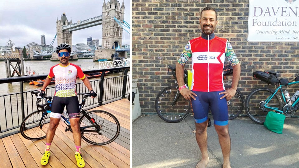 City cyclist clocks 110.54 hours in London endurance cycling