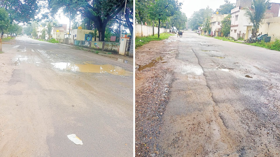 Pathetic Road in Vishweshwaranagar