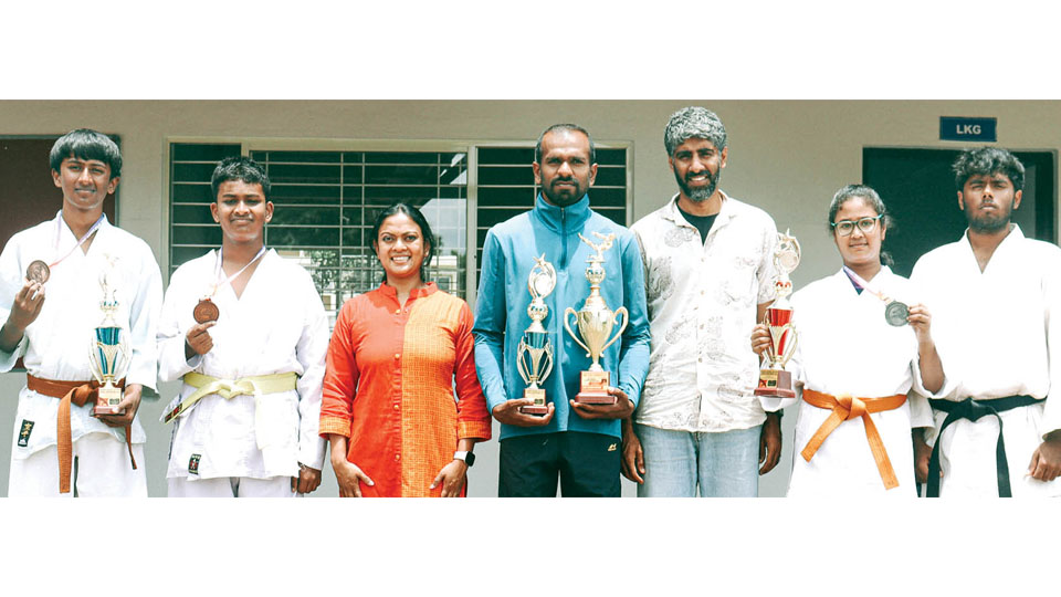 City karatekas bag medals in National Championship