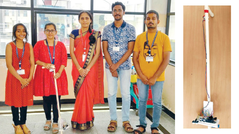 City students develop smart stick for visually impaired