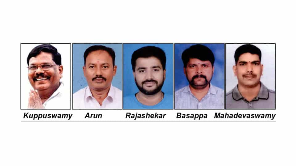 Elected as office-bearers
