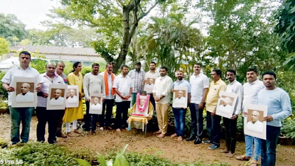 Father of Horticulture Dr. M.H. Marigowda’s birth anniversary celebrated in city